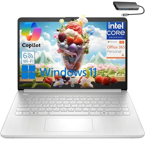 14 Laptop Computer Laptop 14-dq6011dx - 14'' N150 16GB DDR4 128GB UFS + 256GB MSD Card