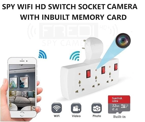 WiFi Socket Camera 1080P
