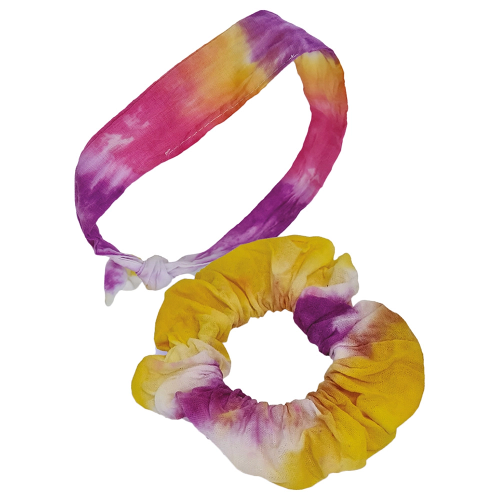 Tie-Dye Hair Accessories DIY Set