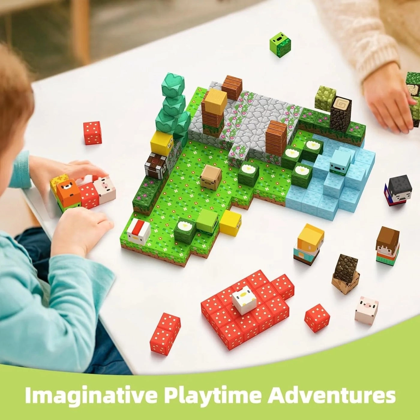 Magnetic Building Block Set - 48 pcs