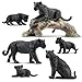 Black Panthers Figurines - 7PCS