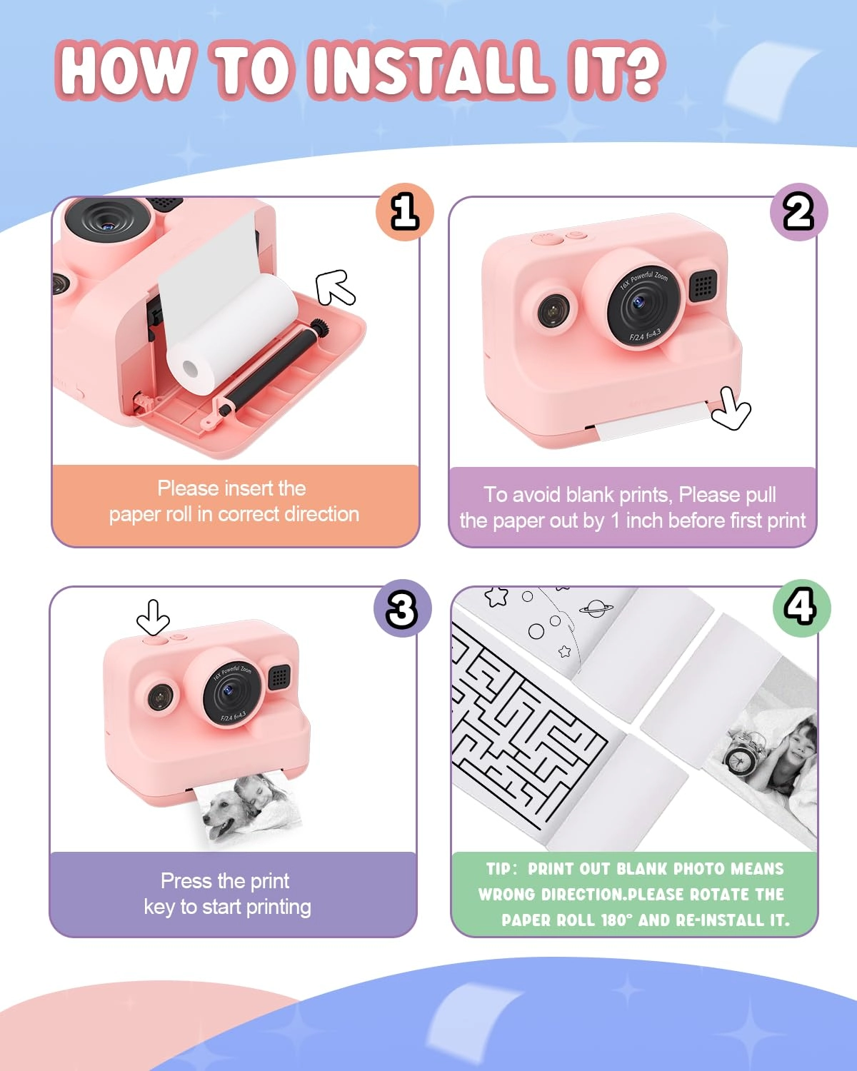 BLL2 - 2.4 Inch Screen Instant Print