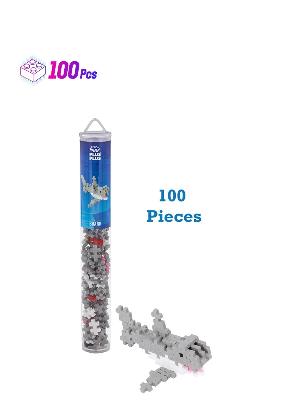 Plus-Plus Shark - Animals 100 pcs