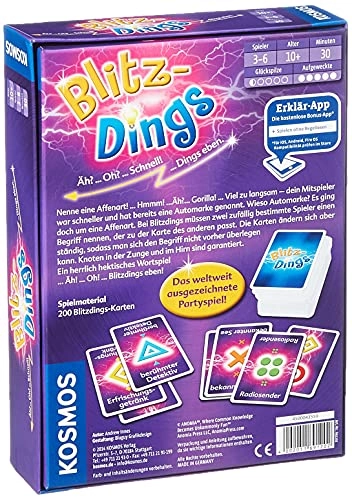 Blitzdings - English, French, German, Italian, Spanish 10 years and up