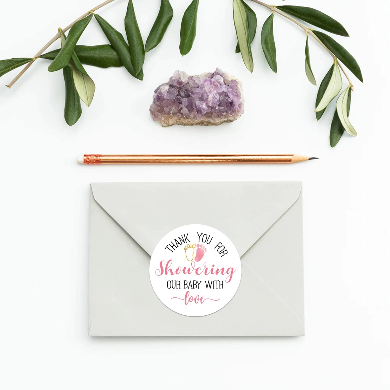 Baby Shower Stickers - 50