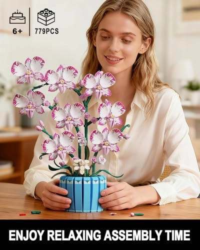 Orchid Building Set - Orchid 779 pcs