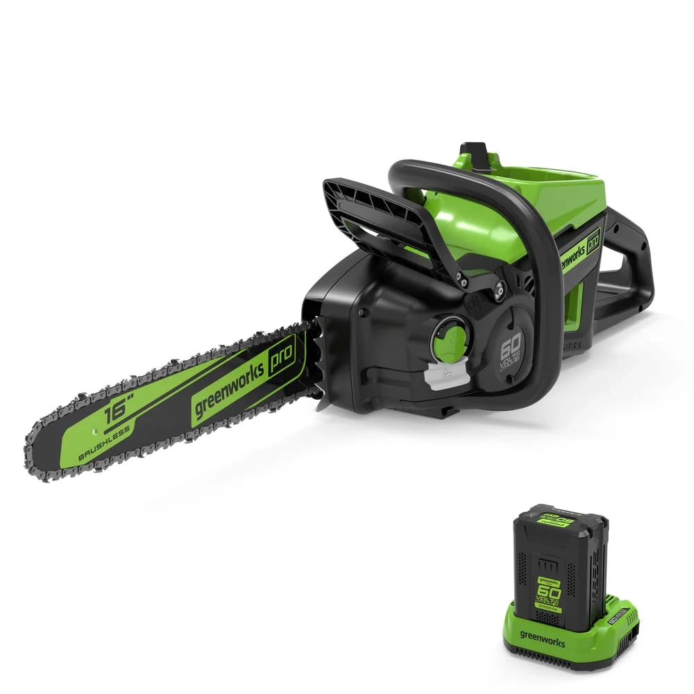 Greenworks Brushless Cordless Chainsaw - 2.0kW