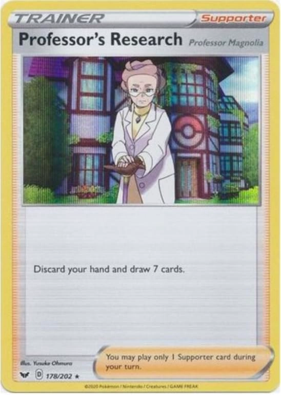 Pokémon Pokemon Professor's Research 178/202 - English + Toploader