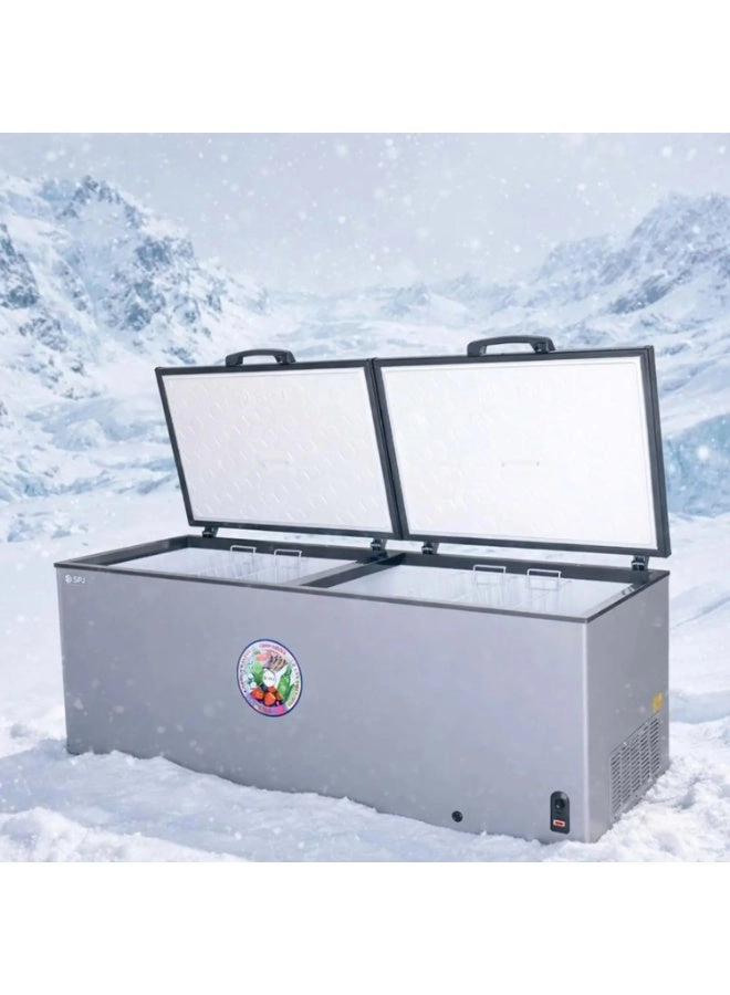 Chest Freezer - Double Door Quick Freeze