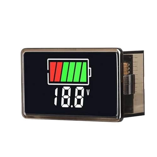 DEWIN Battery Tester - DC 8-100V Voltage & Residual Capacity