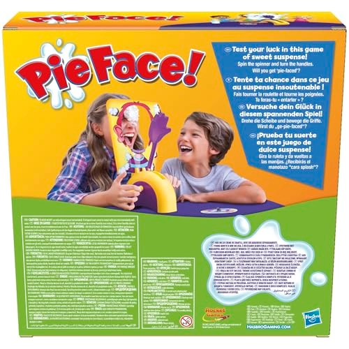 Pie Face - French, German 5 years and up