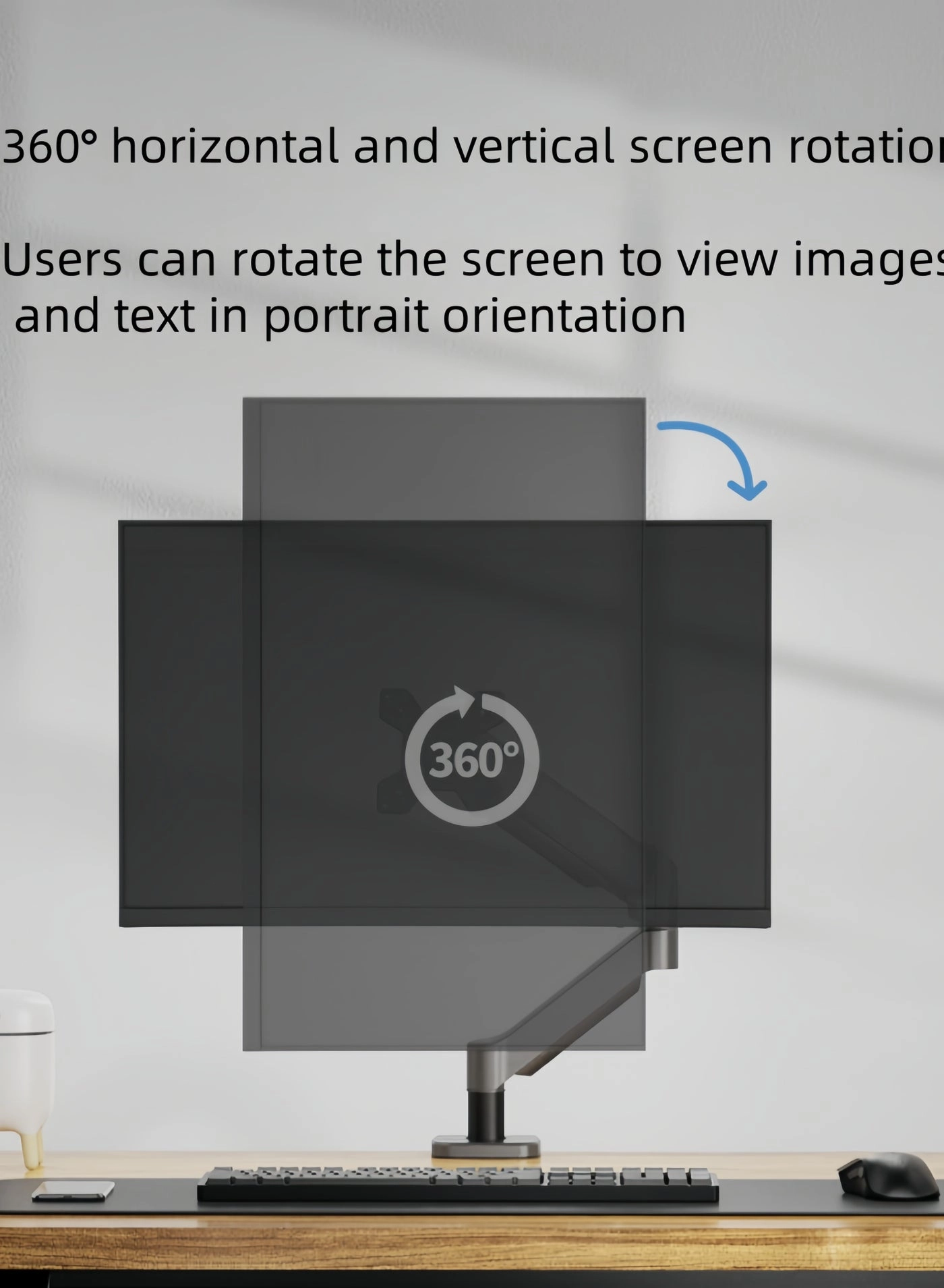Monitor Arm - Single 17" to 30"