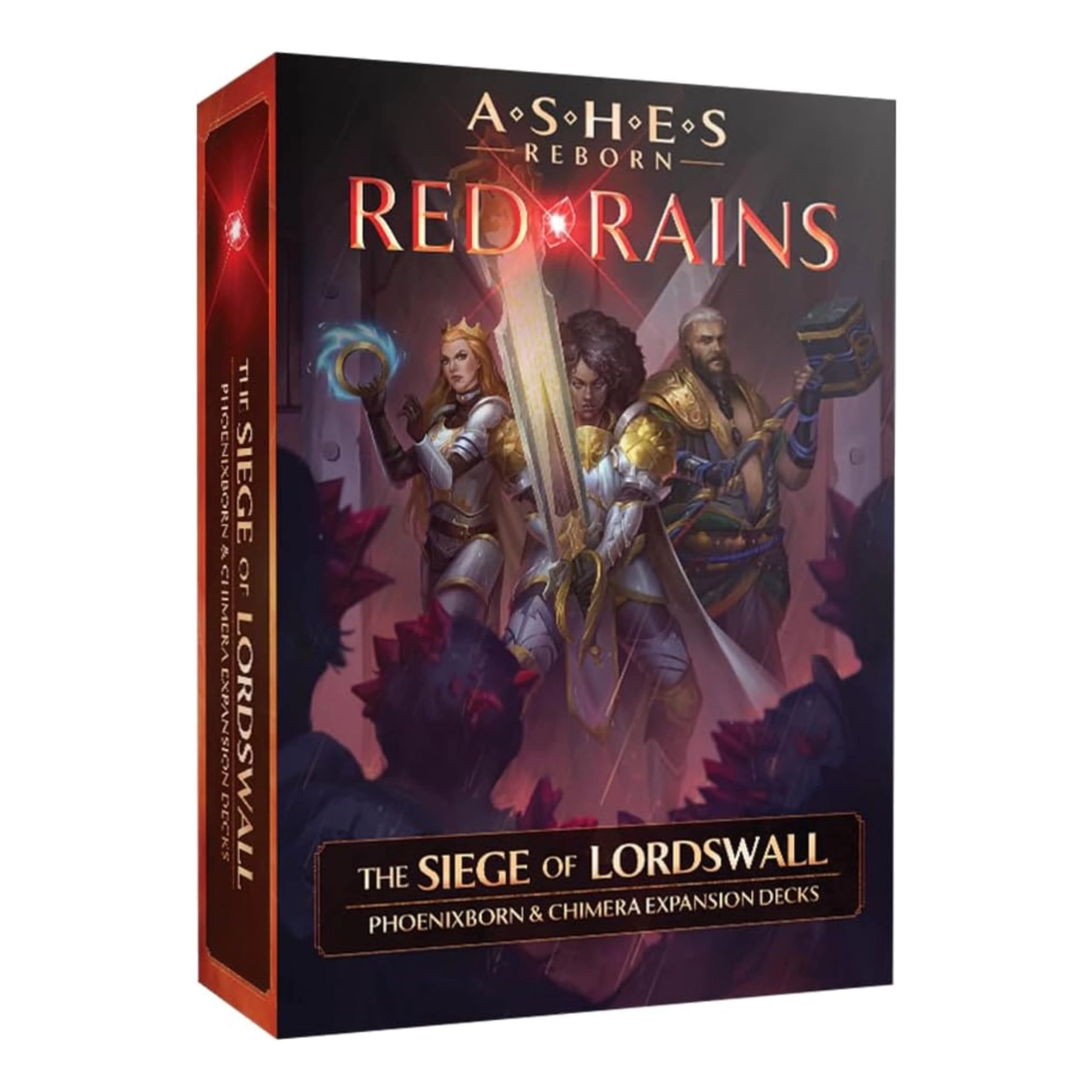 Plaid Hat Games Ashes Reborn: Red Rains Siege of Lordswall - Phoenixborn & Chimera Set
