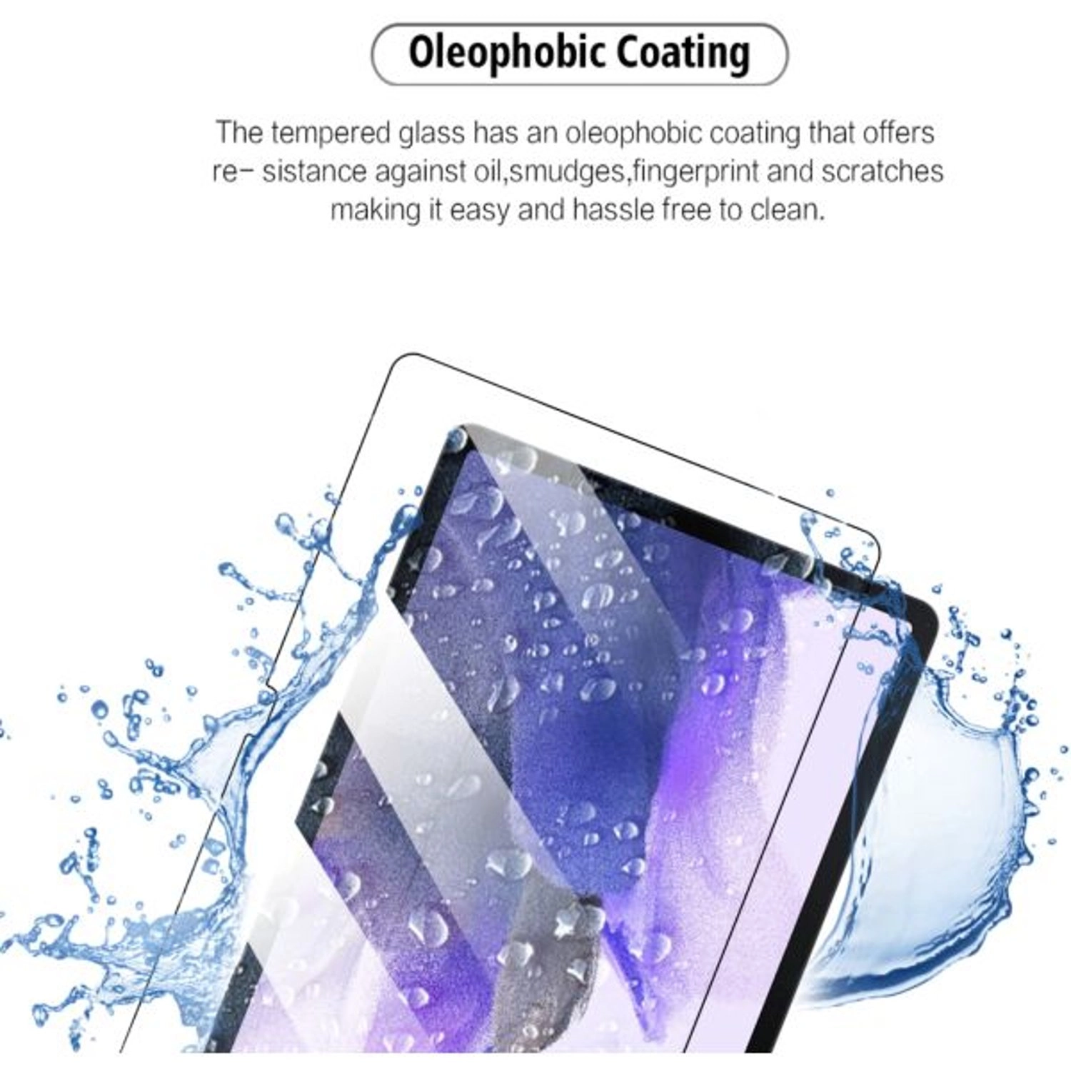 Clear Screen Protector for Galaxy Tab A7 Lite