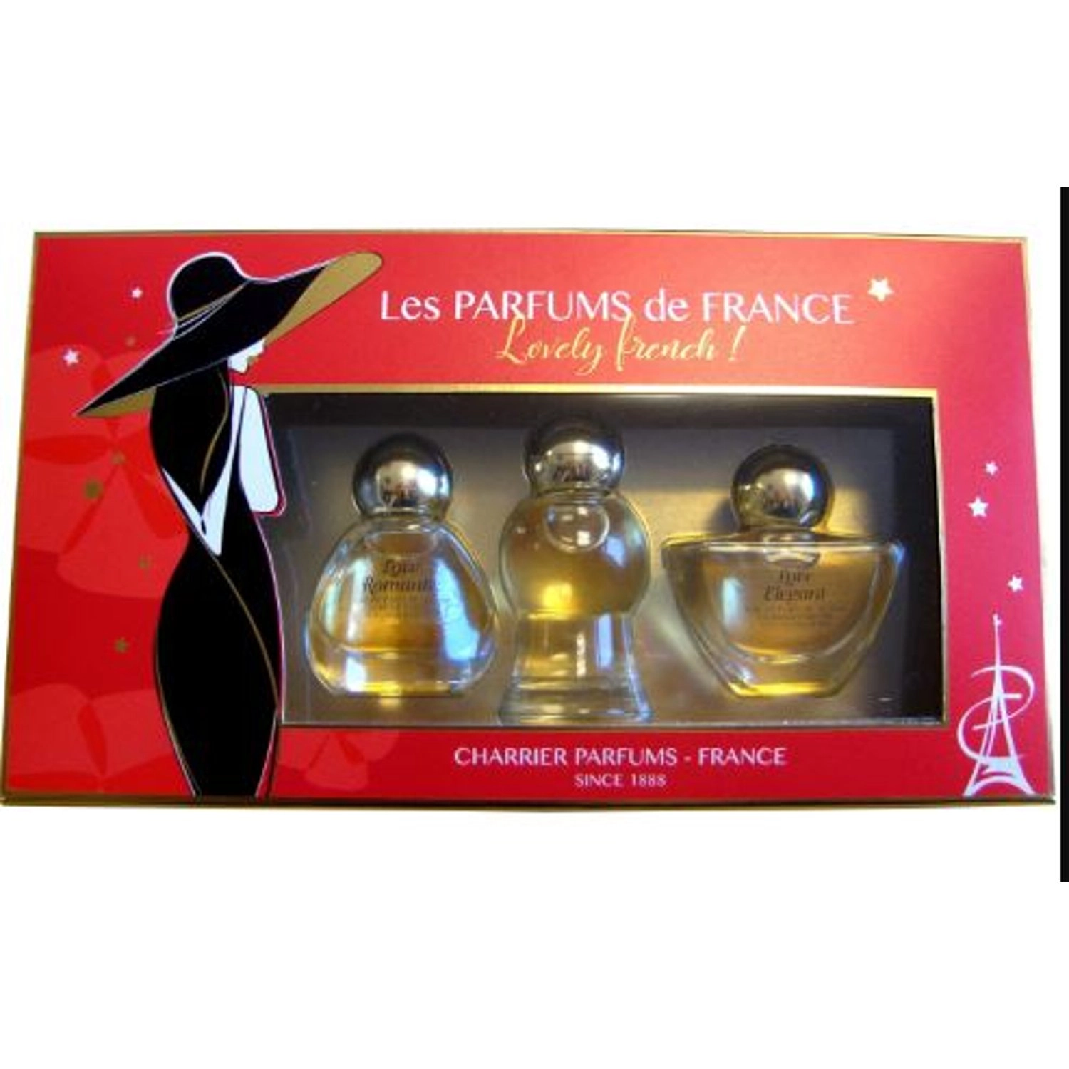 Charrier Parfums Love/R + Lvly/F + Lvly/E Eau de Parfum 30 ml