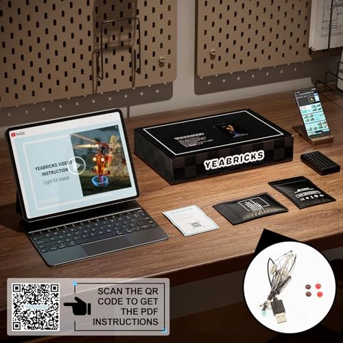 LED Light for LEGO Star Wars Battle Droid 75428 - Plastic