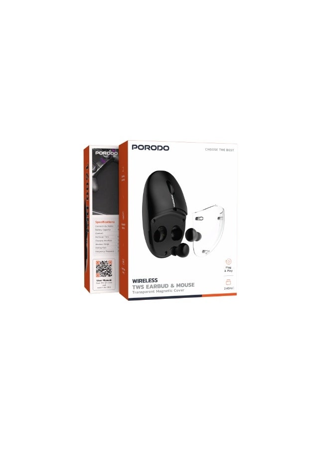 Wireless Mouse - Wireless + Wireless Earbud
