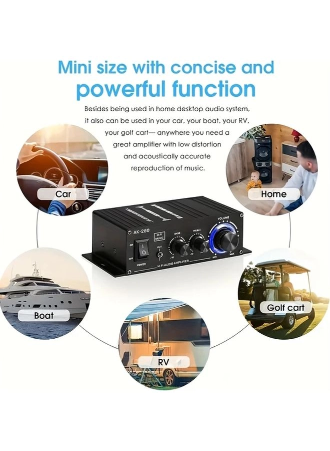 AK280 - 2-channel 40W