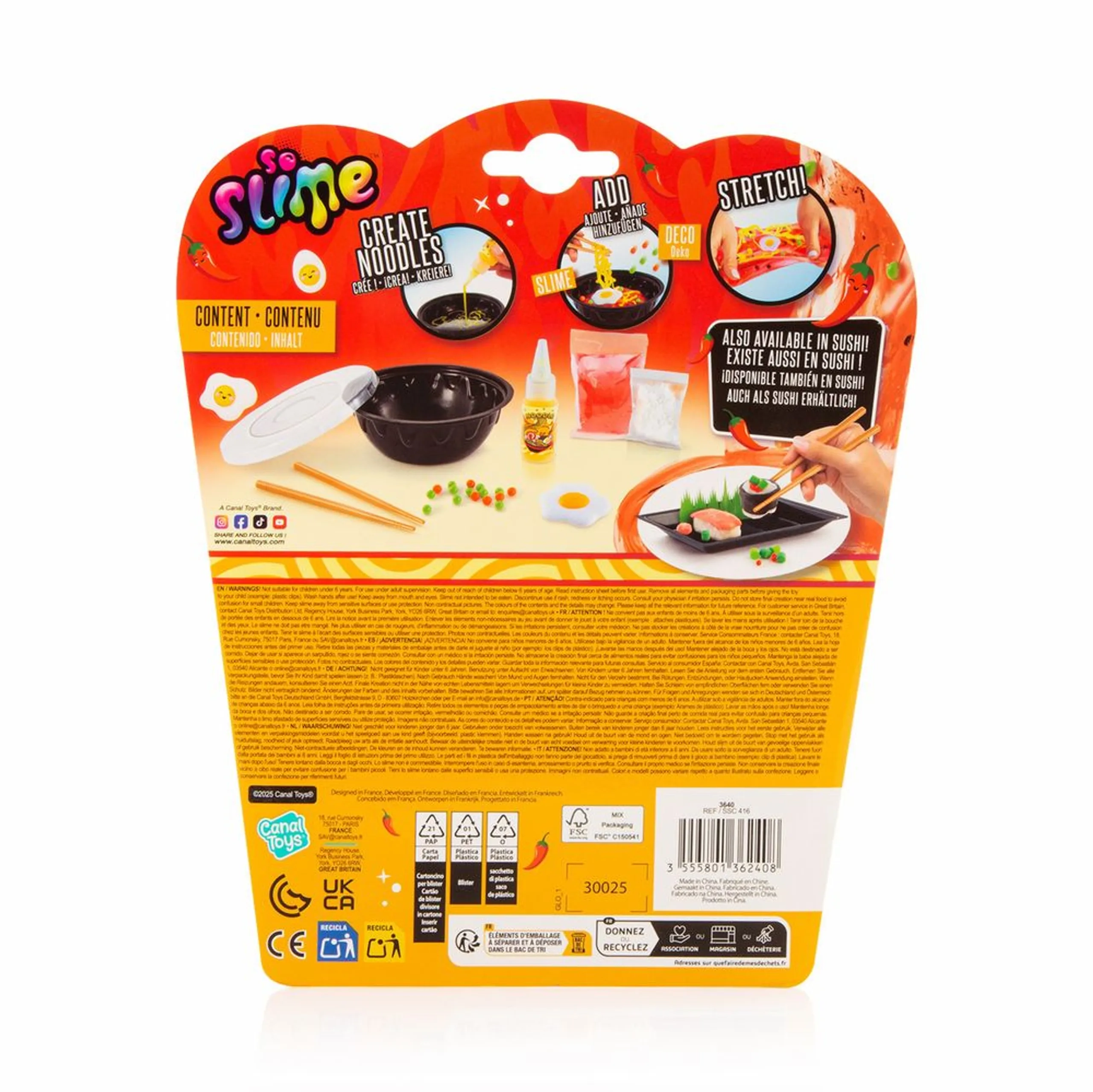 Ramen Slime Kit - 6+ years
