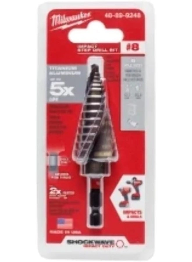 Milwaukee SHOCKWAVE Impact Duty Step Drill Bit - Steel