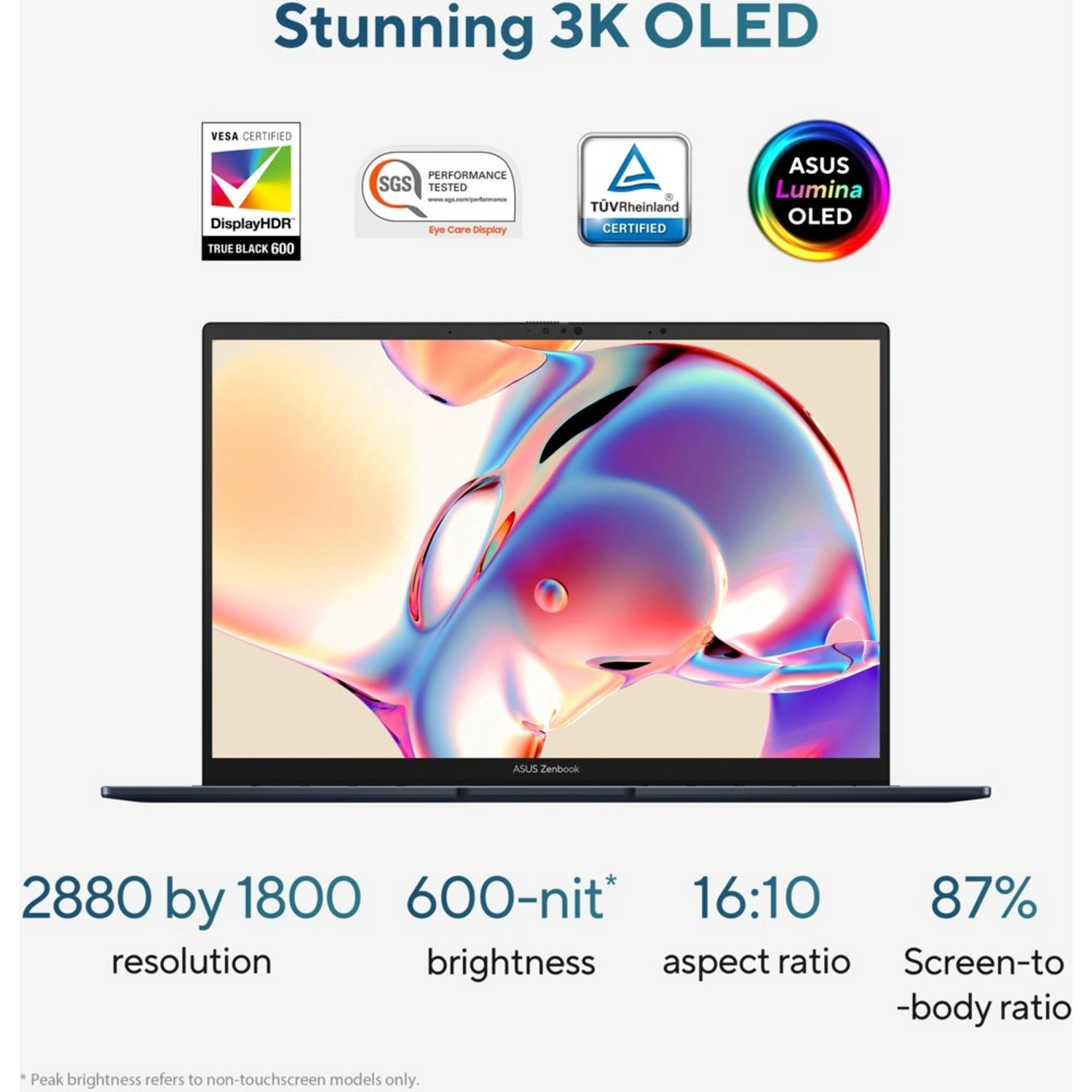 Zenbook 14 UX3405CA-PZ060W - 14'' Core Ultra 9-285H 32GB DDR4 1TB SSD