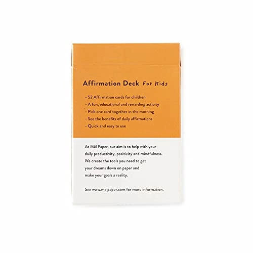 Affirmation Deck - 8 years and up 52 pieces