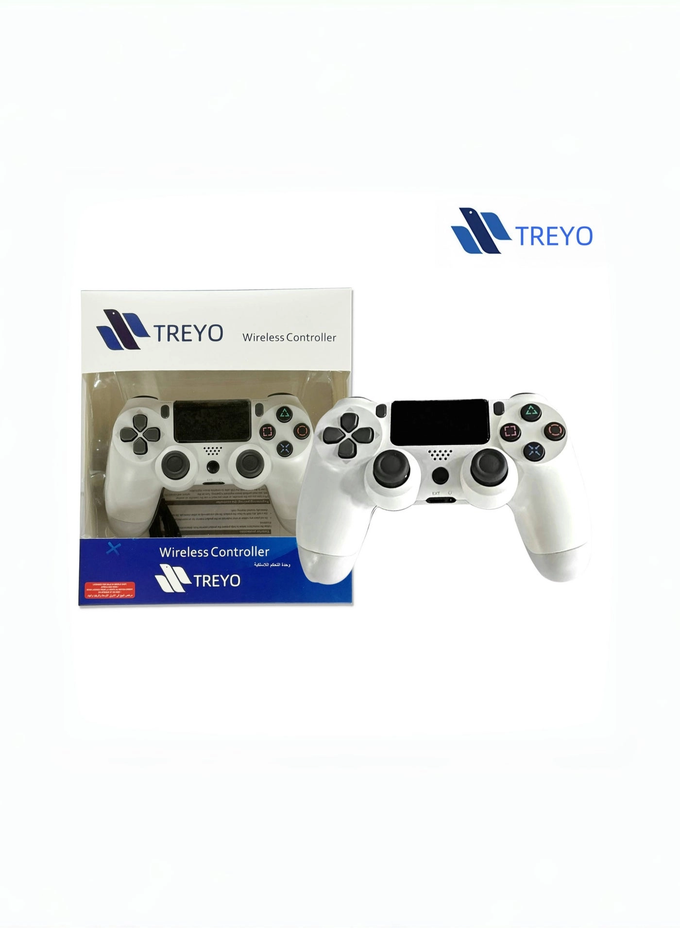 TREYO Wireless PS4 Controller - PS4 Pro/Slim/PC