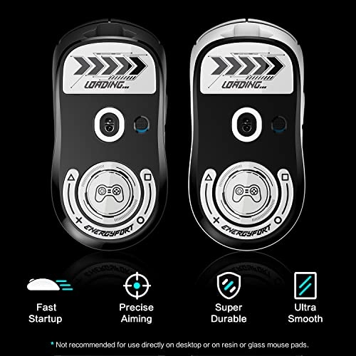 Glass Mouse Skates - Wireless