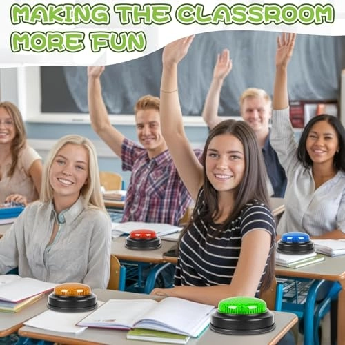 Answer Buzzer - English 14 years and up 4 Pack