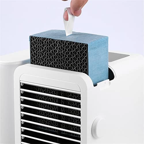 Mini Vertical Leafless Air Conditioner - Handheld Portable White
