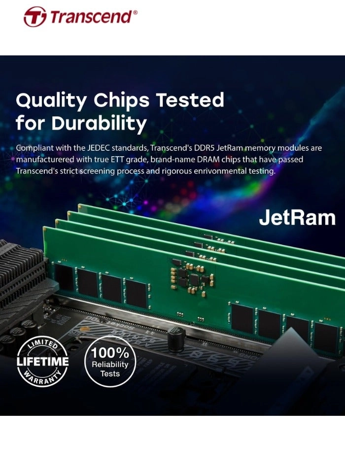 JM5600ASE-32G - 32GB 5600MHz SO-DIMM DDR5