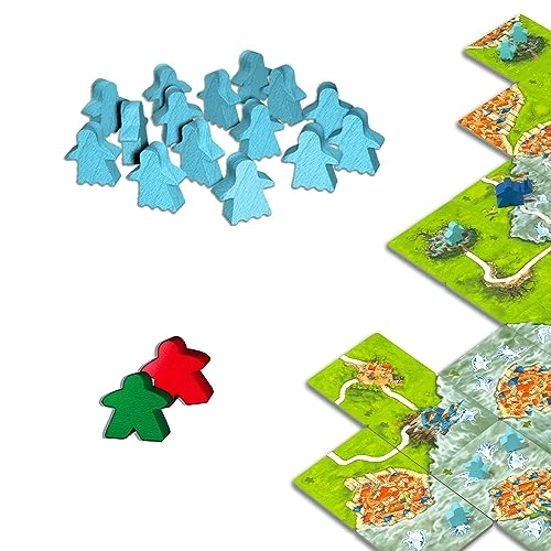 Mists on Carcassonne - Cooperative Expansion (Italian)