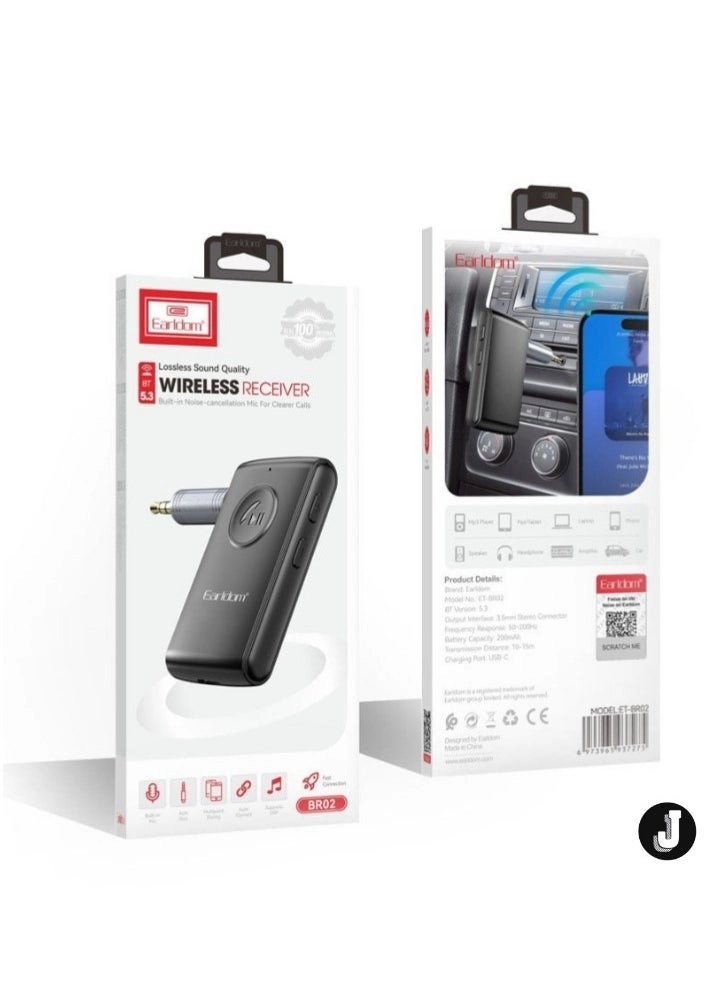 ET-BR02 - Bluetooth 5.3 3.5mm AUX