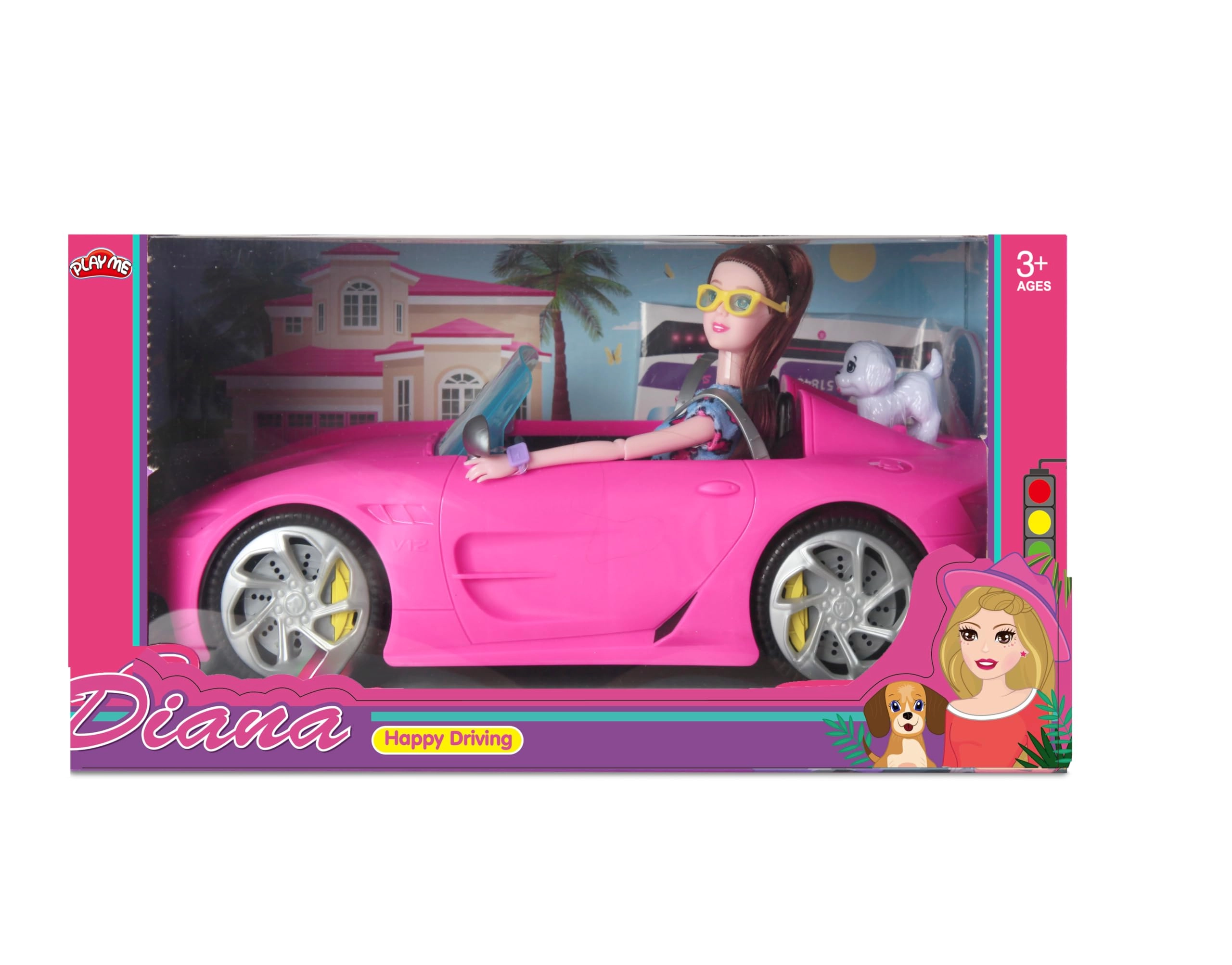 Diana Doll Set - Multicolor Boating