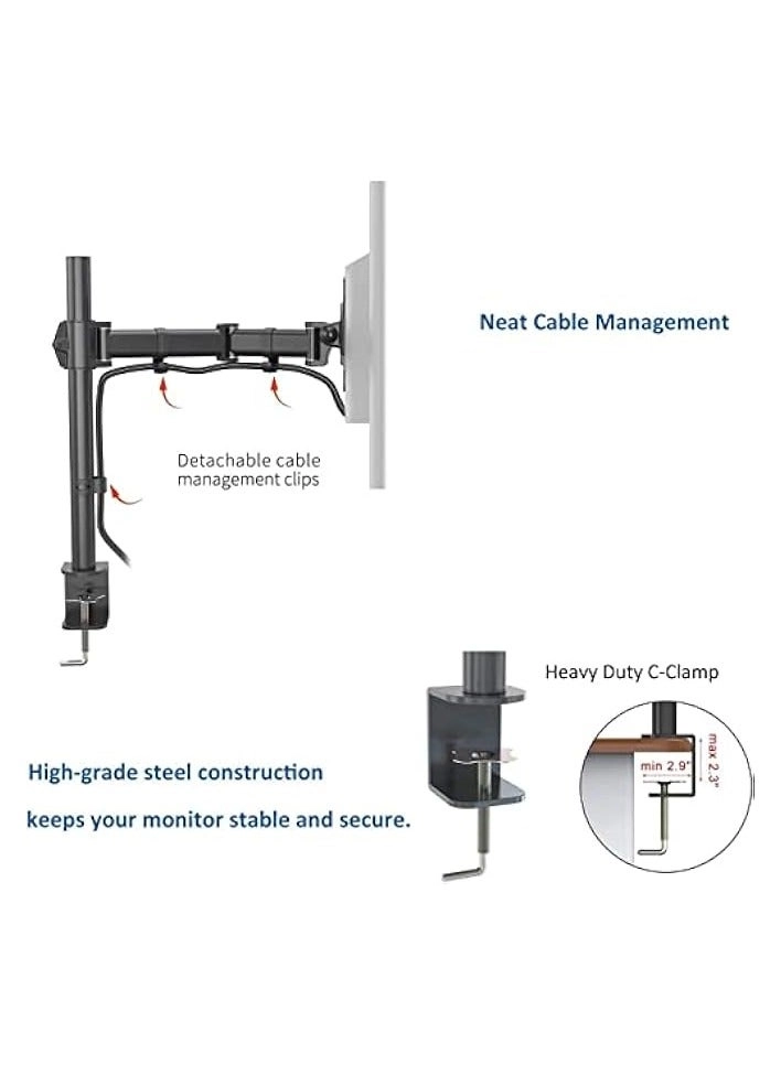 Monitor Arm - Single 27 inch