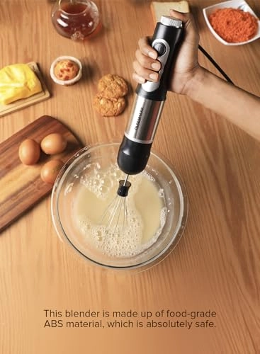 OMHB2462 - 4 in 1 hand blender 2-speed modes Stainless steel blades