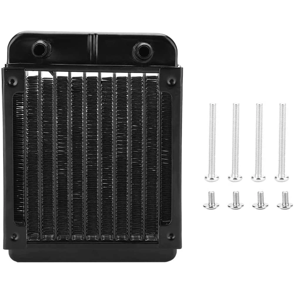CENPEK Water Cooling Radiator - 8 Pipe Aluminum Heat Exchanger
