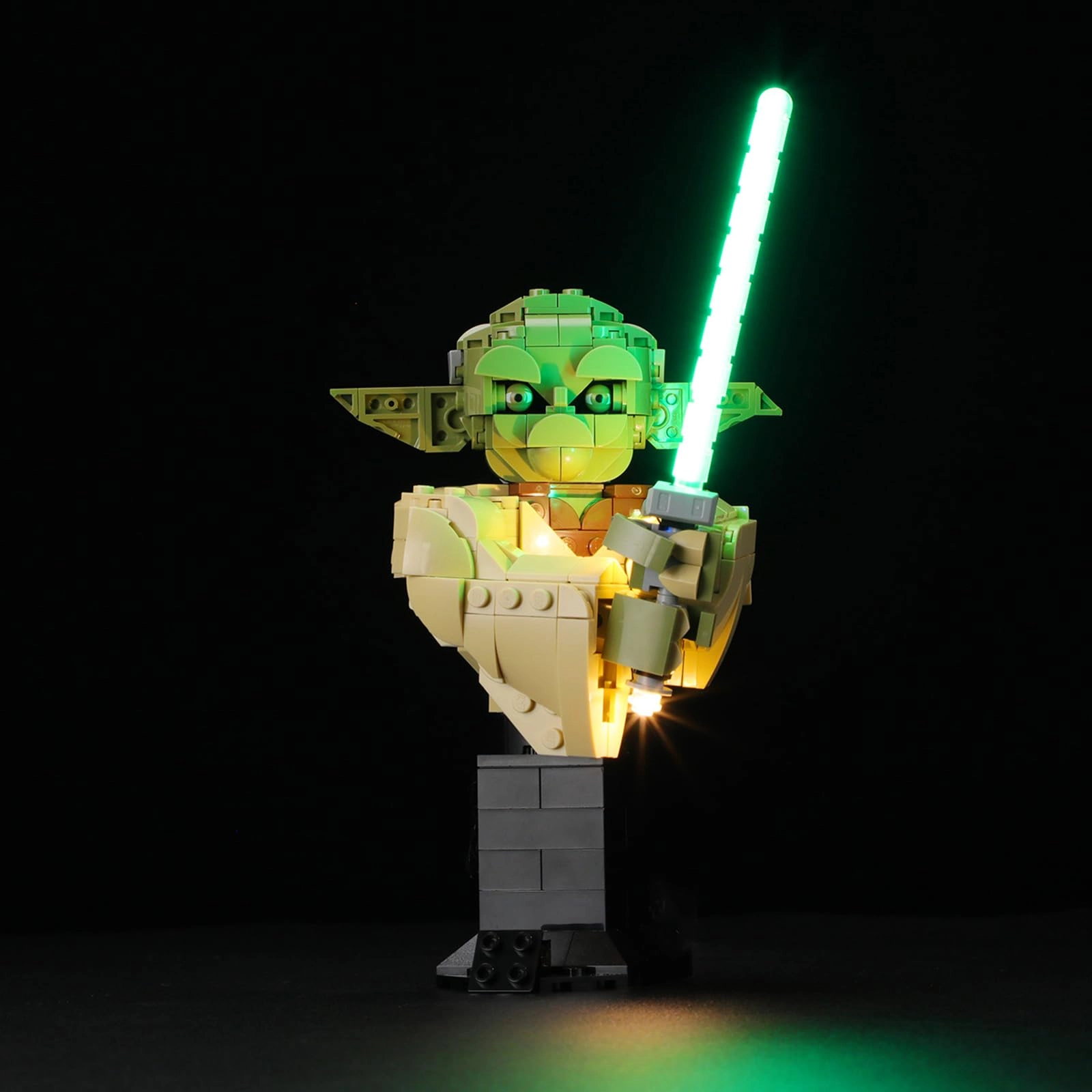 Tusedna LED Light Kit - Yoda Bust Lego