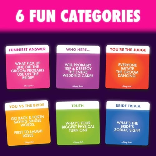 Bachelorette Party Game - English Adult