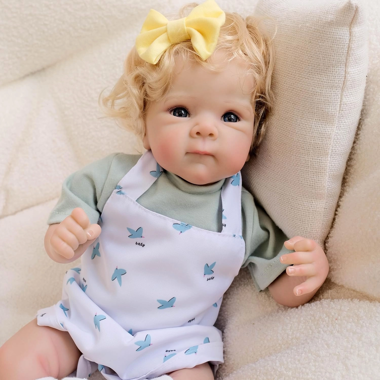 Nanjing Tianzeng Gifts Co.,Ltd Reborn Baby Doll - 18 inch Full body vinyl Ages 3+