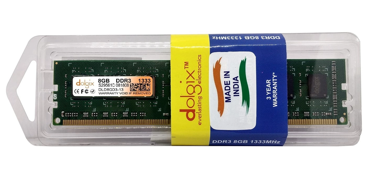 DDR3 RAM - 8GB 1333MHz Pin-240