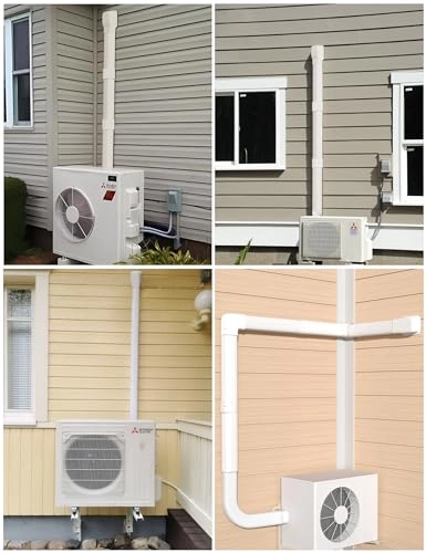 Entry Wall Cover - Most mini split, central AC systems, mini split air conditioners, heat pumps, HVAC, HAVC and AC