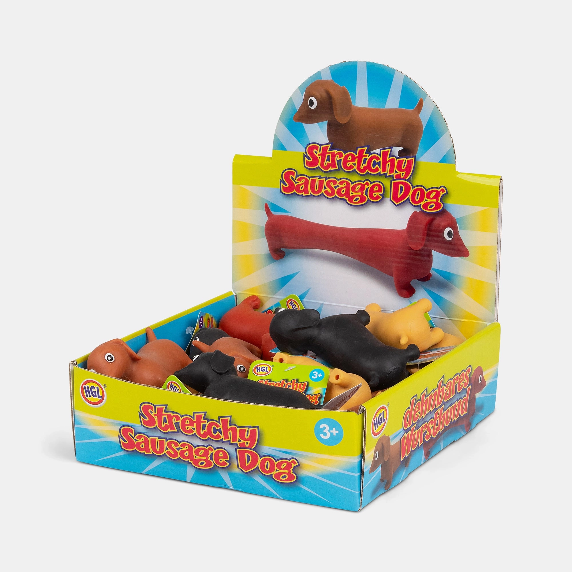 Scrunchems Sugar Sausage Dog Assortment 3 cm Multicolor