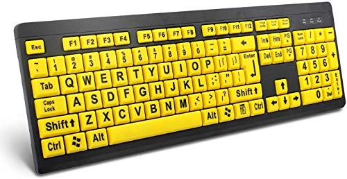 Large Print Keyboard - US Wired