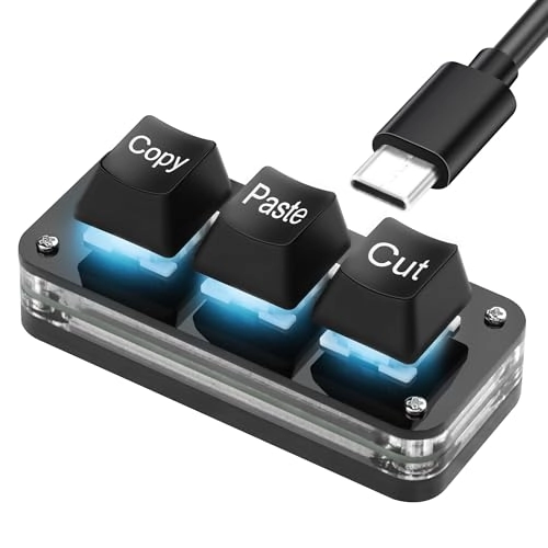 Mini 3 Key Macro Keypad - Wired