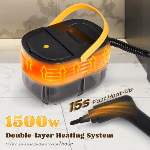 Portable Steam Cleaner - 3 BAR 1.6 Liters
