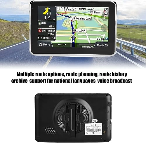 Universal Car GPS Navigator 4fbagpxm18 - 5 inch 256MB+8GB