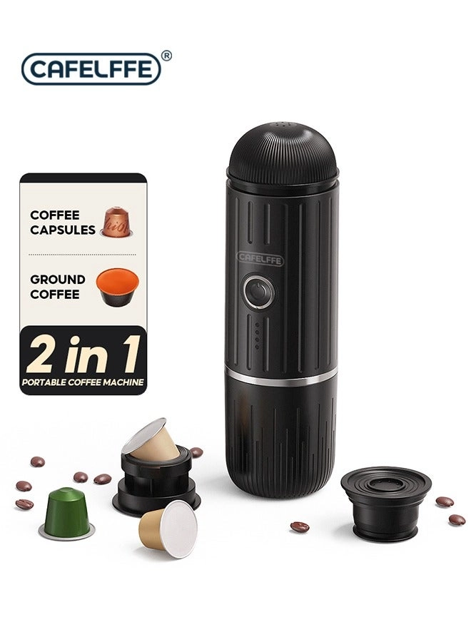 Portable Espresso Maker - 80 ml Capsule Coffee Maker Espresso Maker