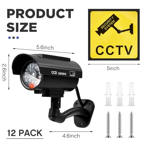 Fake Security Camera - Indoor Outdoor