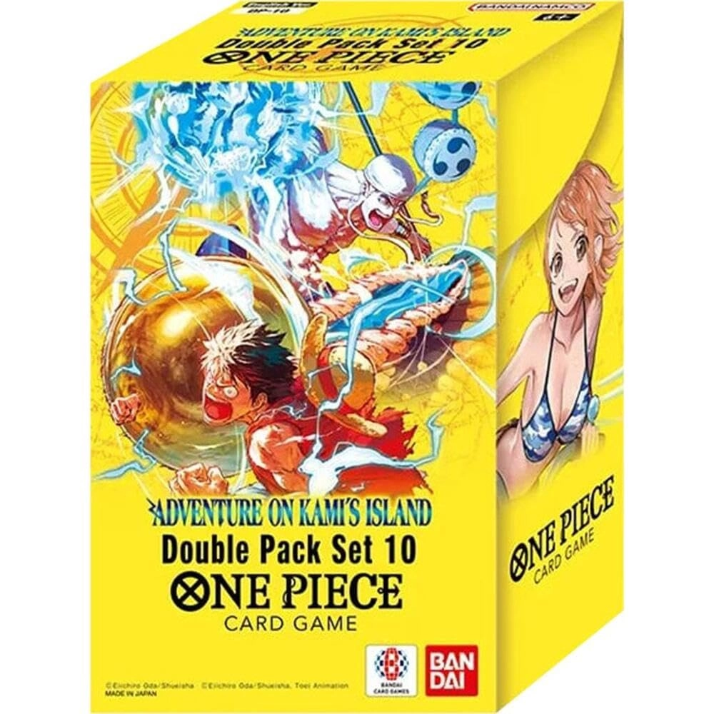 Bandai One Piece Double Pack Set Vol. 10 (DP-10) - Adventure of Kami's Island 2 pcs